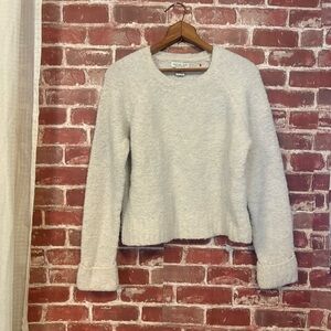 Rachel Zoe Cream Crew Neck Sweater